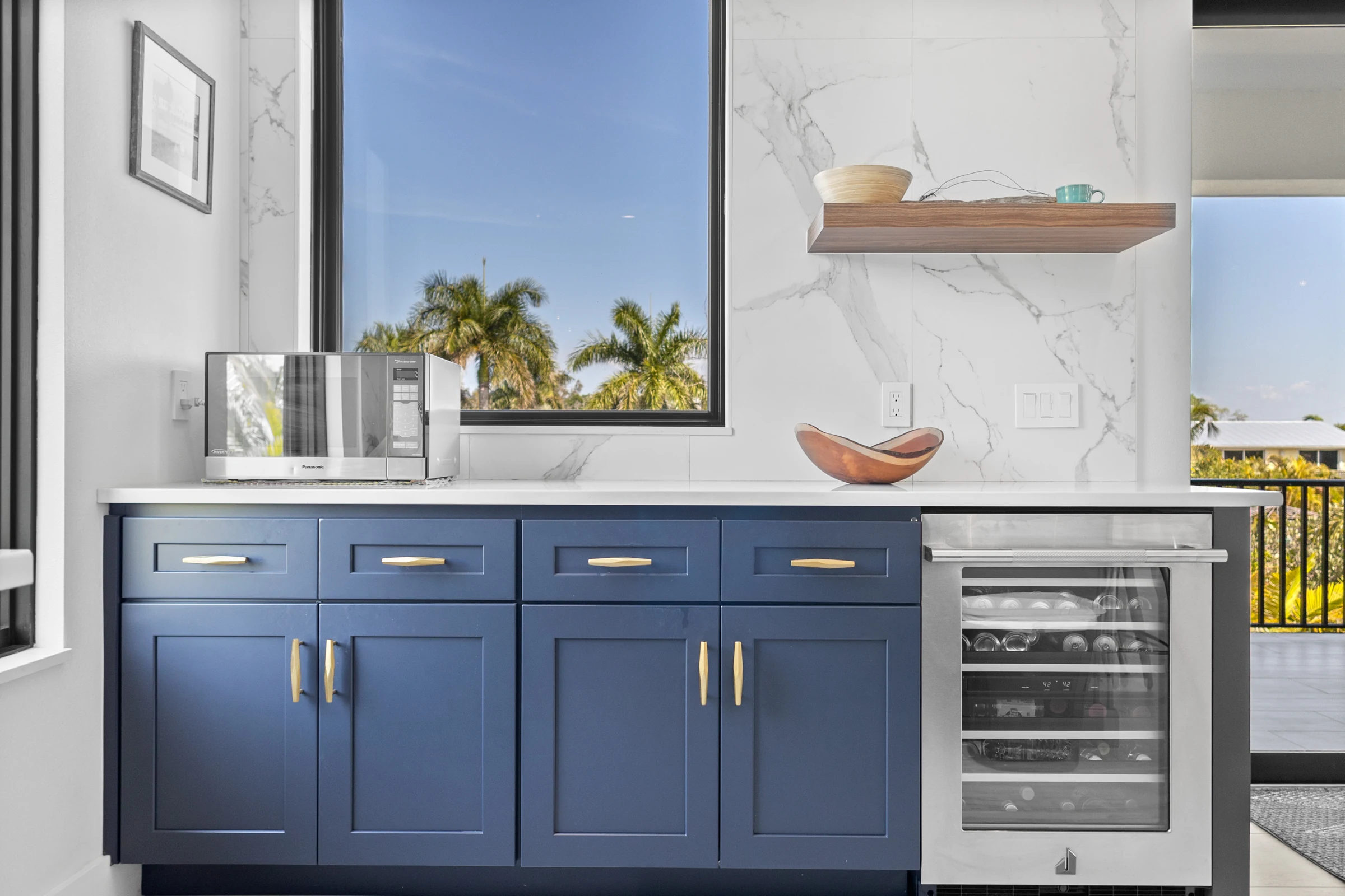 Kitchen cabinetry and natural light photographed by Vuzario